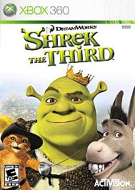 Shrek the Third (Xbox 360, 2007) USED
