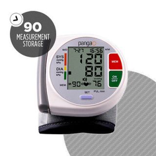 Digital Wrist Blood Pressure Monitor Machine Convenient Home Use