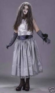 Prom Zombie Queen Carrie Gothic Scary Teen Costume