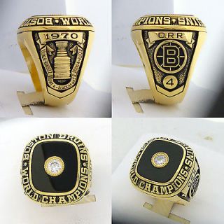 1970 Boston Bruins Stanley Cup Championship Ring   Bobby Orr