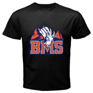 Blue Mountain State *BMS Football Team The Goats Logo Black T Shirt