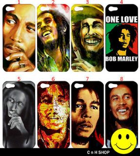 Assorted Design Bob Marley Jamaica Reggae Fans black apple iphone 4 4s