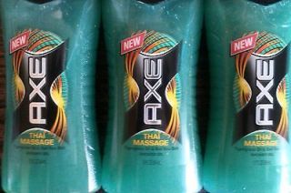 Axe Body Wash Shower Gel Thai Massage NEW 12oz 354mL