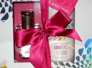 The Body Shop LOVE ETC Eau de Parfum & Body Wash Gift Set FREE