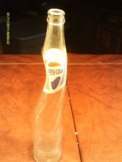 Vintage 16 oz Elongated Pepsi Bottle 13 TO OVER 14 TALL