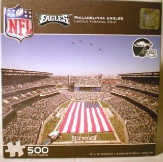 NFL Philadelphia EAGLES ~ 500 Piece Puzzle~ Lincoln Financial Field