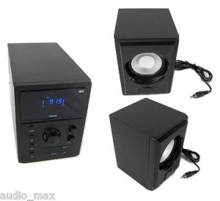 Wireless Home Office Audio Stereo System Bluetooth SD USB FM Radio