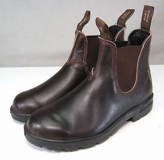 Blundstone BL500 500 Mens Stout Brown Leather Ankle Boots Australian