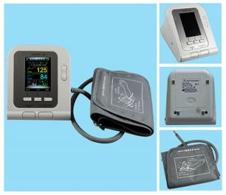 New,Digital Blood Pressure Monitor,Free SW,Adult Cuff,USB Port,Color
