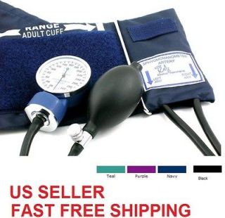 Adult Blood Pressure BP Cuff Aneroid Sphygmomanometer US Seller Select