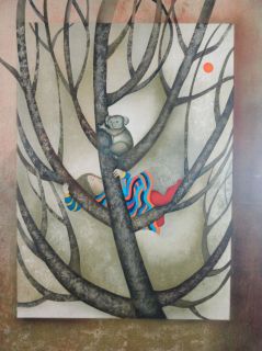 Rodo Boulanger  Un Koala Pour Sandra  Original Lithograph Artwork