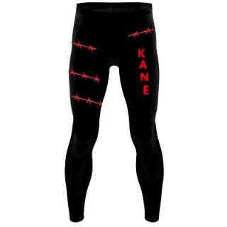 Wrestling Theme Kane Style Mens Fancy Dress Costume Outfit Party WWF