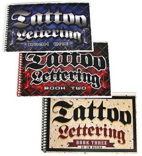 LETTERING BOOKS 30 Pages Each Names Script reference flash