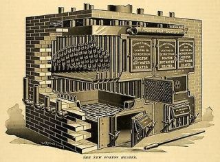 1891 Print Bolton Hot Water Heater No. 25 Detroit Heating Lighting Co