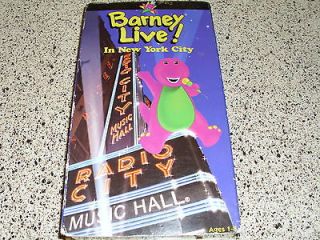 Live In New York City Radio City Music Hall VHS OOP Classic Collection