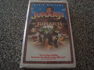 Jumanji (VHS, 1996, Closed Captioned; Clam Shell Case)