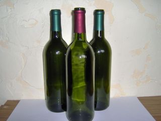 CASE LOTS empty WINE BOTTLES  Green Bordeaux  Pick Up