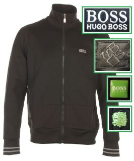 Boss Green Label by Hugo Boss Fancy & Stylish Track Jacket in Black