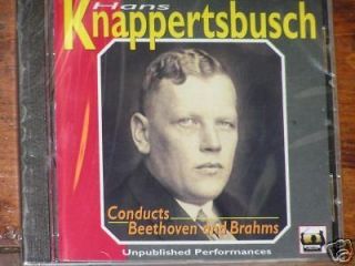 Knappertsbusch Bremen Phil Beethoven Brahms 1952 TAHRA