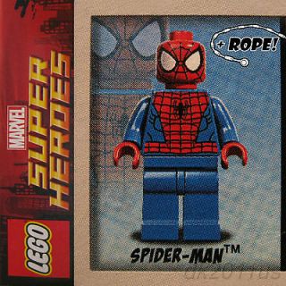 NEW, MINT, Marvel ULTIMATE SPIDER MAN mini figure from LEGO set 76004