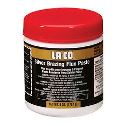 Silver Brazing flux paste, LA*CO brand High Heat Resistance , 2 oz