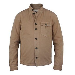 RAG & BONE $325 tan khaki Kennington shirt jacket L NEW mao utility