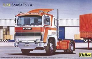 Scania LB 141 Truck Tractor Unit (1/24 Heller model kit 80770)