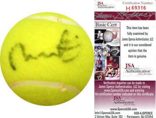 Martina Hingis Autographed Tennis Ball