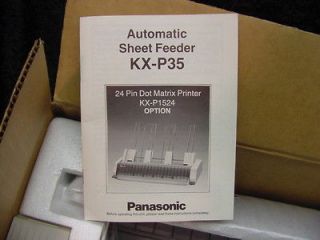 KX P35 Automatic Sheet Feeder for KX P1524 Dot Matrix Printer