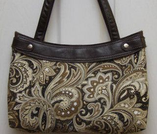 thirty one skirt purse brown