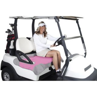 Golf Cart Seat Blanket Pink/Gray, from Brookstone