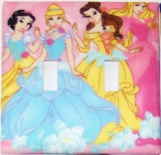 Disney Princesses Light Switch Plates Electrical Outlet