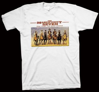 SEVEN T Shirt Yul Brynner Steve McQueen Charles Bronson dvd