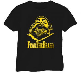 Brett Keisel Fear The Beard Pittsburgh Black T Shirt