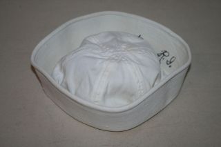 Vintage U.S. Navy White Bucket Hat