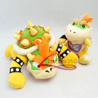 Newly listed 2 PCS New Super Mario 6 9 Bowser Plush Doll Toy MW130