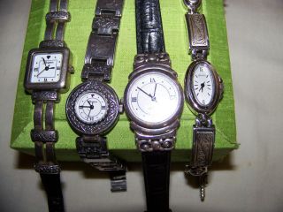 FOUR FABULOUS BRIGHTON WATCHES, CHOICE OF BAND & FACE SHAPE, GREAT
