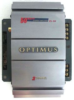 Optimus XL 50 High Power Trunk Mount Stereo Amplifier