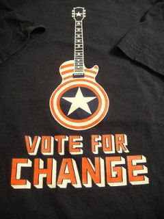 Bruce Springsteen Concert Music Shirt M Vote For Change 2004 Obahma