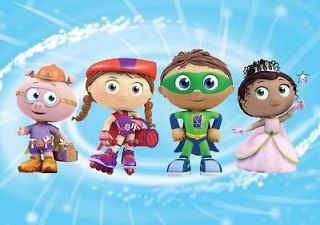 SUPERWHY Frosting Sheet Edible Cake Image