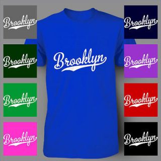 Brooklyn Baseball Jersey NEW BASKETBALL YORK HIP HOP Mens T Shirt