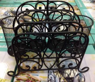 Wrought Iron Picnic Caddy Server Catering Buffet Caddy Home Or Busin