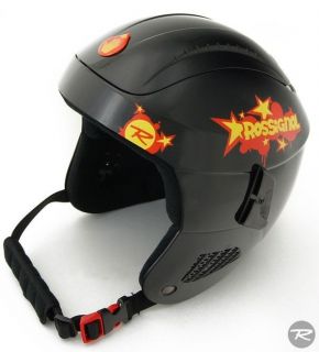 Rossignol Comp J Black Kids Helmet RK8C326   Size M/52 55cm *NEW*