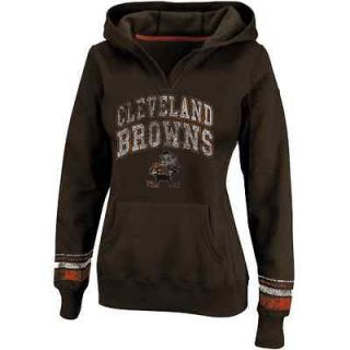 Cleveland Browns Ladies Preseason Favorite II Pullover Hoodie