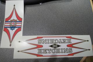 HETCHINS six day decal set. OMG their enormous First time available