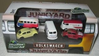Ltd. Ed. Volkswagen Classics Junk Yard Set Pack Bus Beetle Mint