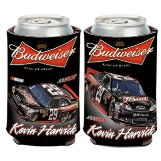 NEW 2012 Kevin Harvick BUD / BUDWEISER Can Coozie Cooler
