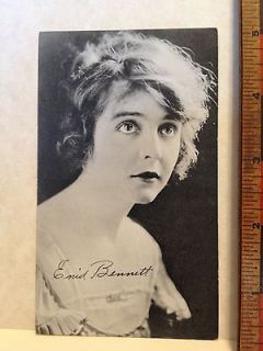 Newly listed Enid Bennett LARGE size Kromo Gravure Movie Card 3 x 5