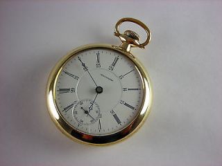 Pacific Railway pocket watch. Rare two star watch. Made in 1900