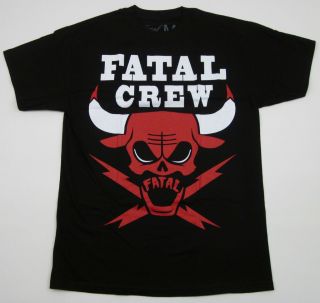 FATAL Clothing NO BULL T shirt Chicago Bulls Jordan Fatal Crew Tattoo